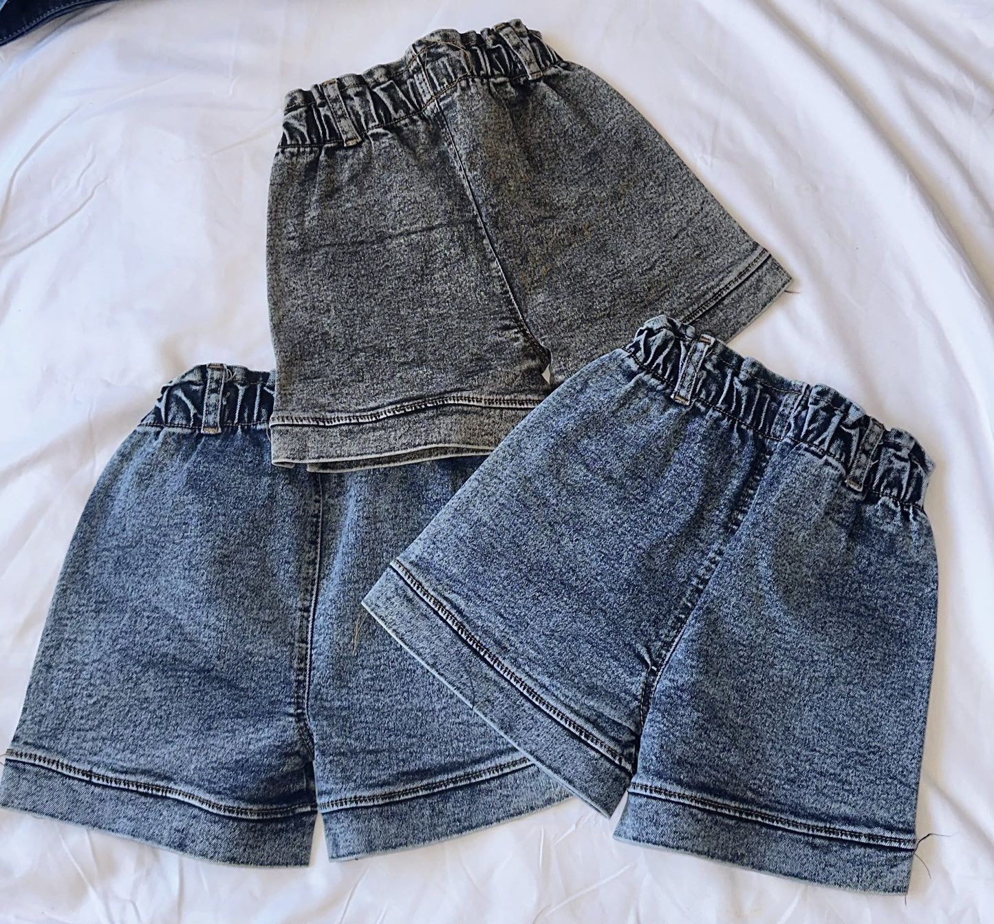 Short Vaquero Infantil con Bordado